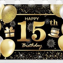15 Birthday Banner