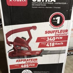 TORO Ultra 260 mph 340 cfm Electric 12 amp Blower Vacuum Mulcher 