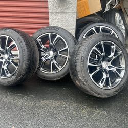 Jeep srt wheels and tires 20