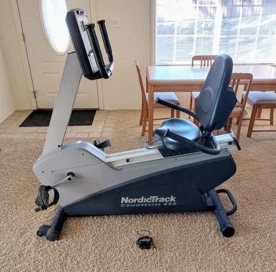 NordicTrack Recumbent Exercise Bike Commercial 400 Nordic Track