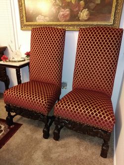 Beautiful large accent chairs