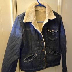 Levi's Sherpa Lined Denim Jacket For Boys