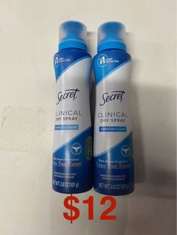 Secret Clinical Dry Spray Deodorant 2-Pack