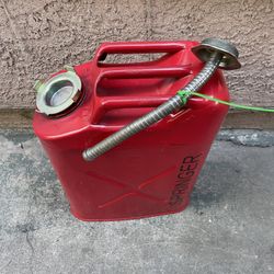 Vintage Metal Gas Tank