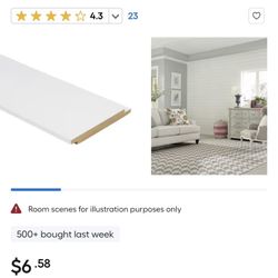 Primed Shiplap Boards