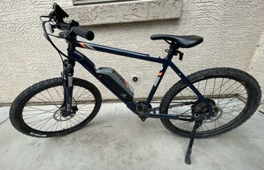 Raleigh Talus Electric Bike Step Over