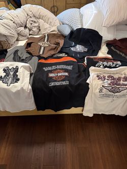 Harley Davidson dress shop shirts large