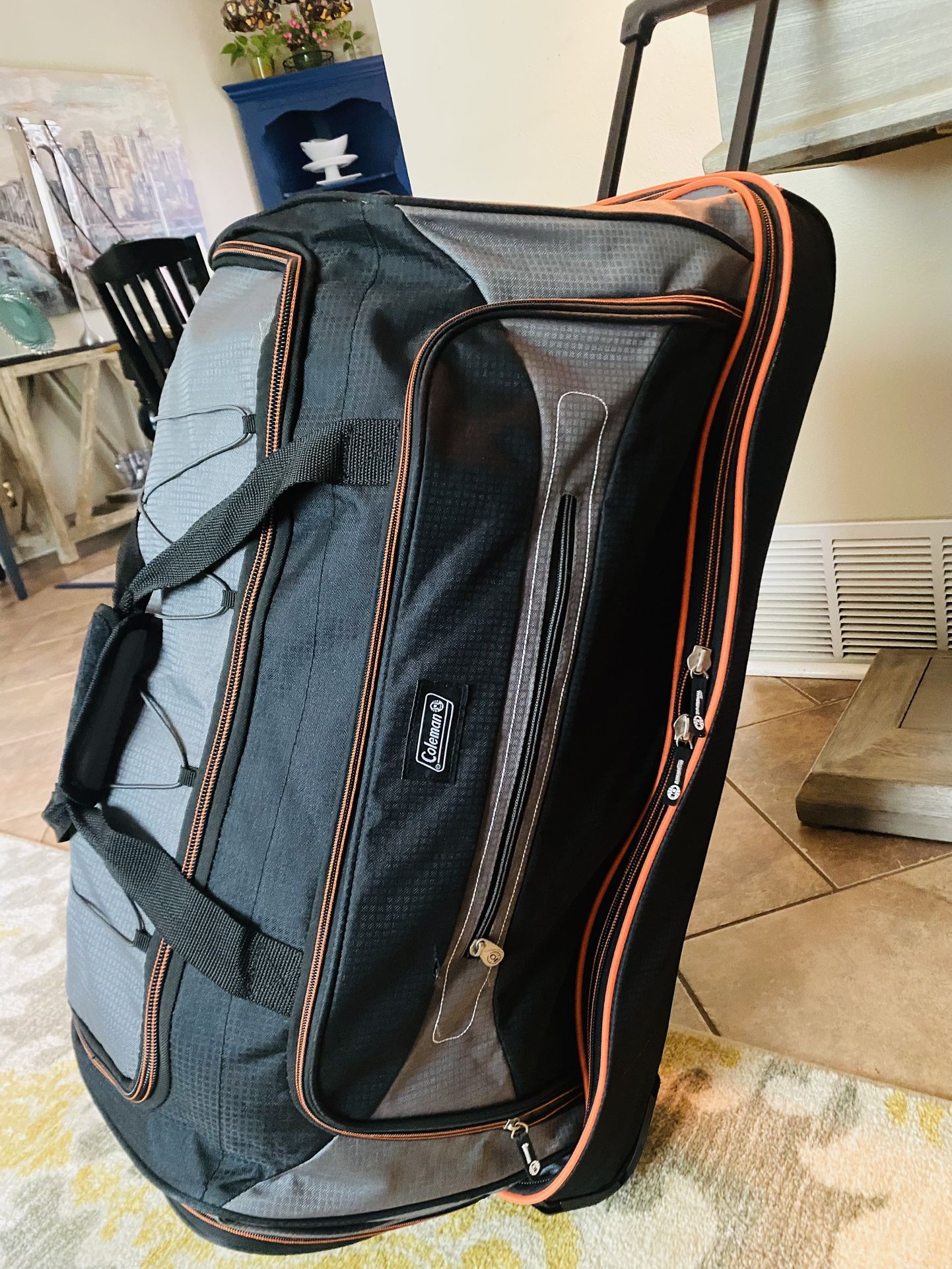 Coleman 30" rolling duffel bag