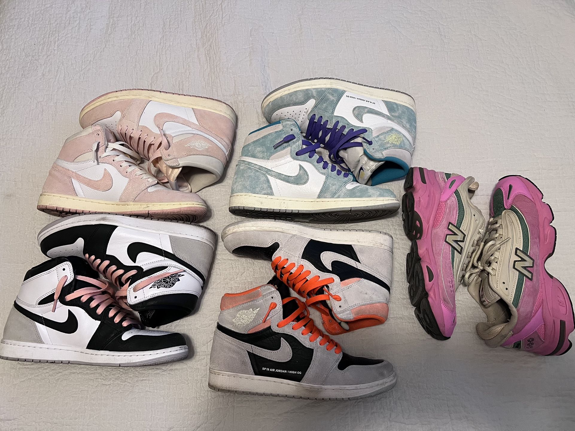 Nike And New Balance Shoe Lot For Sale