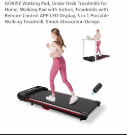 Walking pad treadmill
