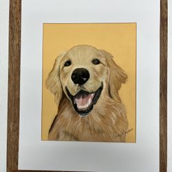 Hand Painted Pet Portrait From Your Photograph