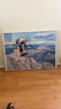 Pilates Decoration Picture Framed