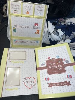 Baby keepsake box