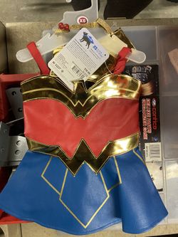 Dog wonder women costume