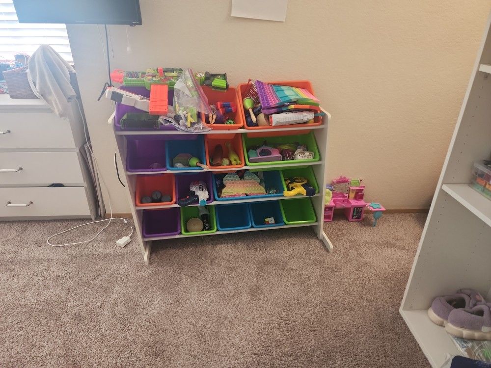 Kids Toy Storage! 5 Bucks!. I Am Moving