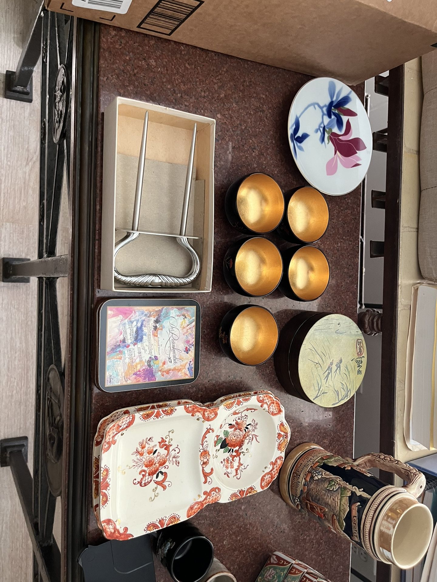 33 Piece Antique Chinese Kitchenware Collectible Set