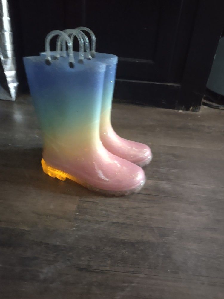 Kids Light Up Rain Boots