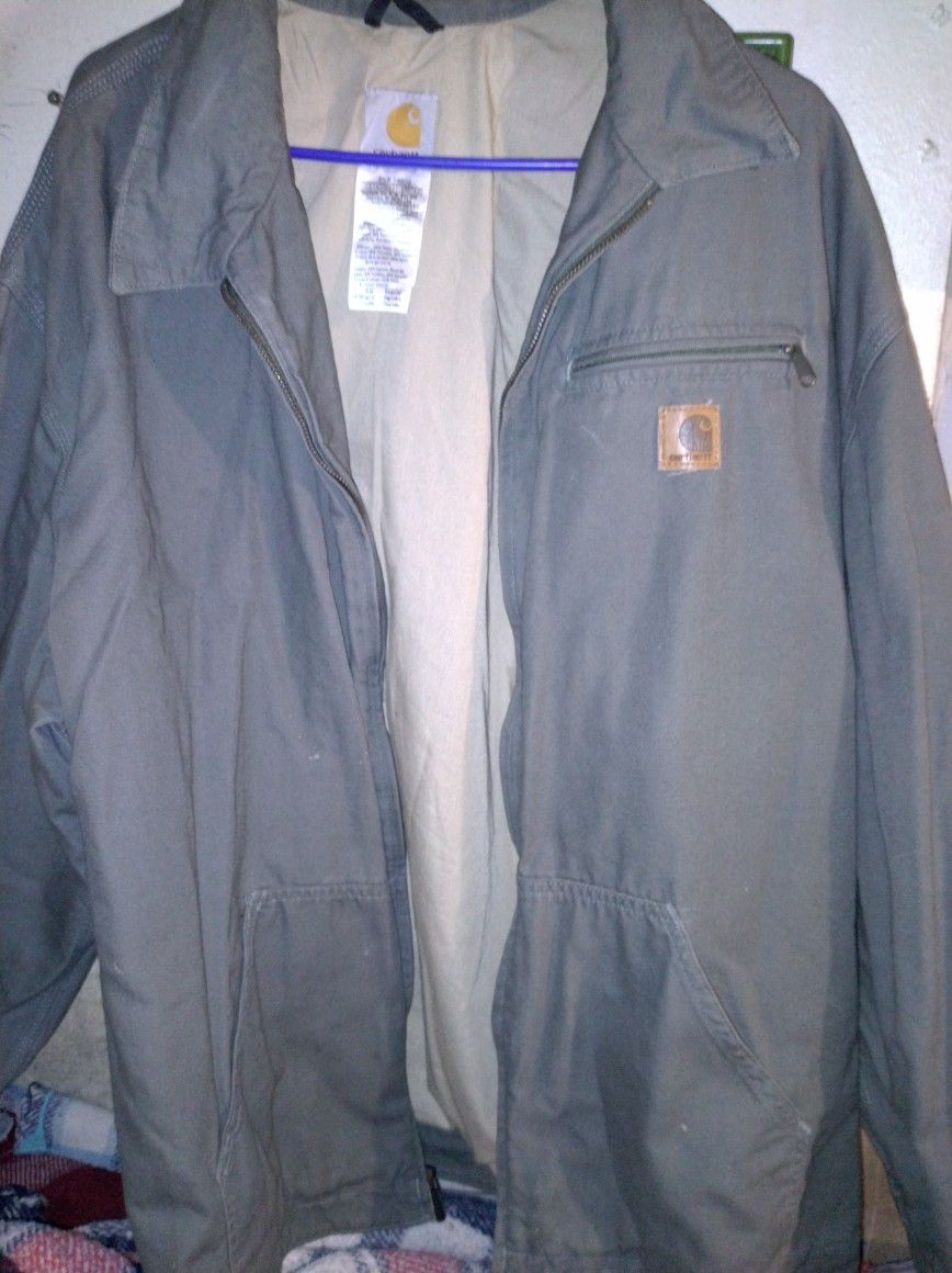 MEN'S CARHARTT JACKET SZ. 2XL . $30