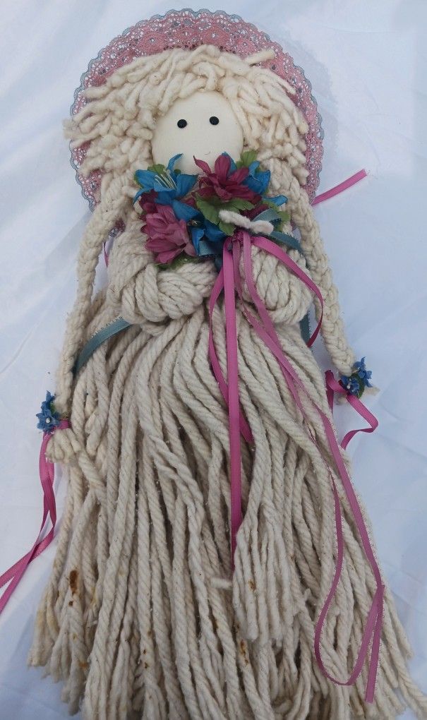Handmade  Yarn Doll