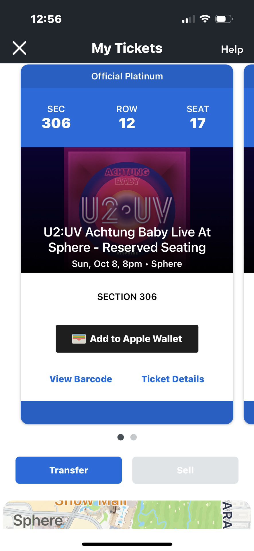 U2 @ The Sphere In Las Vegas