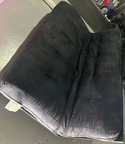 Futon with mattress ( Black)