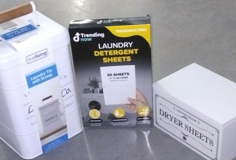 Laundry Sheets, Tin, Dryer Sheets Box/container!!!