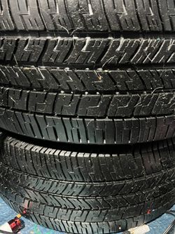 245/55/18 Goodyears Police Edition I Have A Set Of Four Only Two Shown But All Have Equal Amount Of Tread 90%
