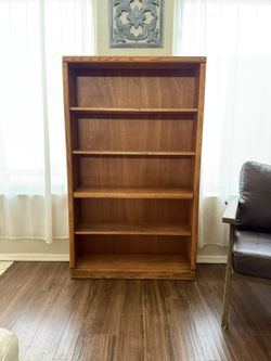 Vintage Oak Bookshelf