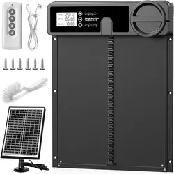 Brand new in the box Large Size Automatic Chicken Coop Door Solar Powered - Timer/Light Sensor
Reinforced Gear Drive Chicken Door, Solar Chicken Coop 