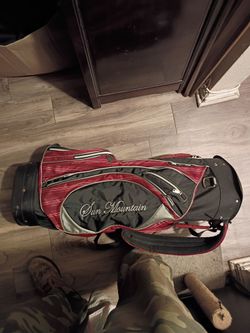 Vintage women's diva 15 slot golf bag