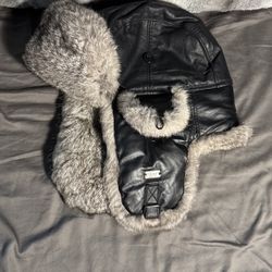 Frr (Rabbit fur hat) 2 pair 
