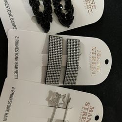 3 Holiday Barrette Sets