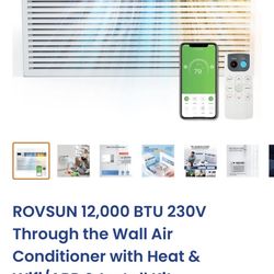 Heat And Cold Air Conditioner WiFi New 12000btu