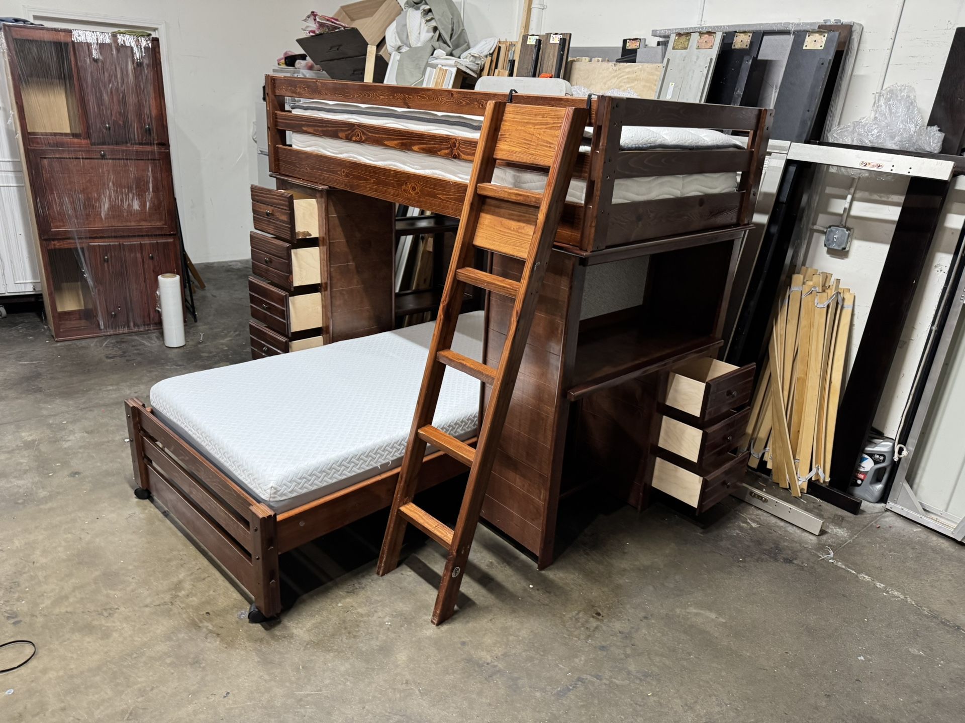 Twin Bunk Bed $399