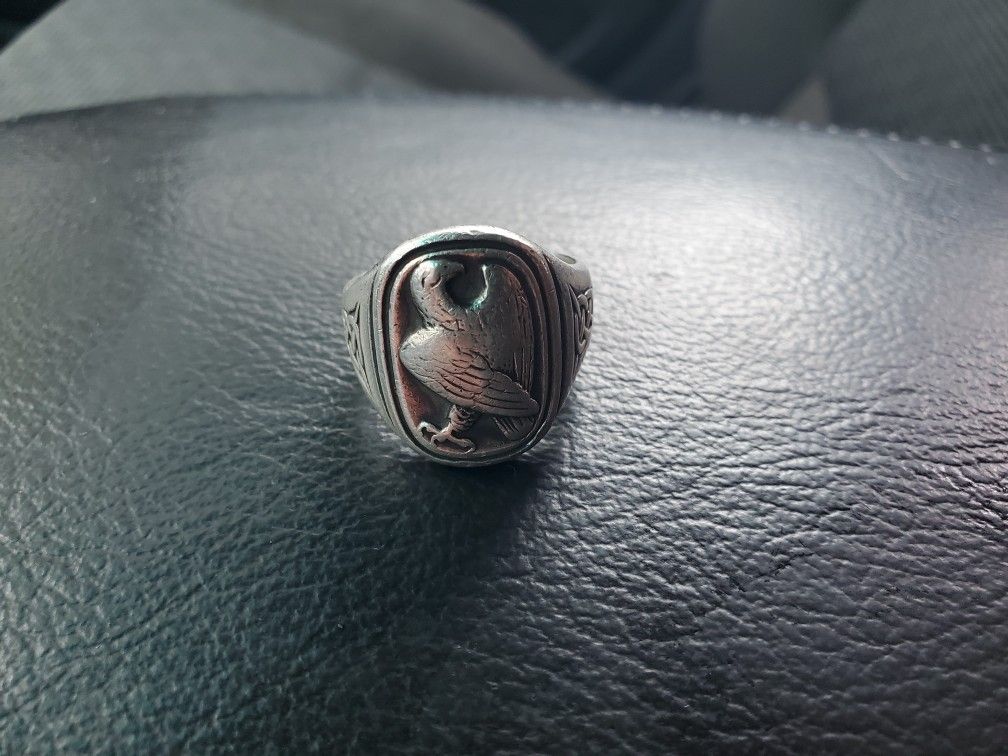 Georg Jensen LIMITED EDITION 1982 Sterling Silver Franklin Mint Ring