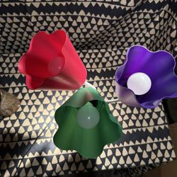 Vintage Flower Lamp