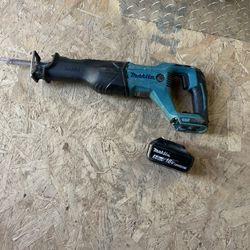Makita Sawzall With Battery