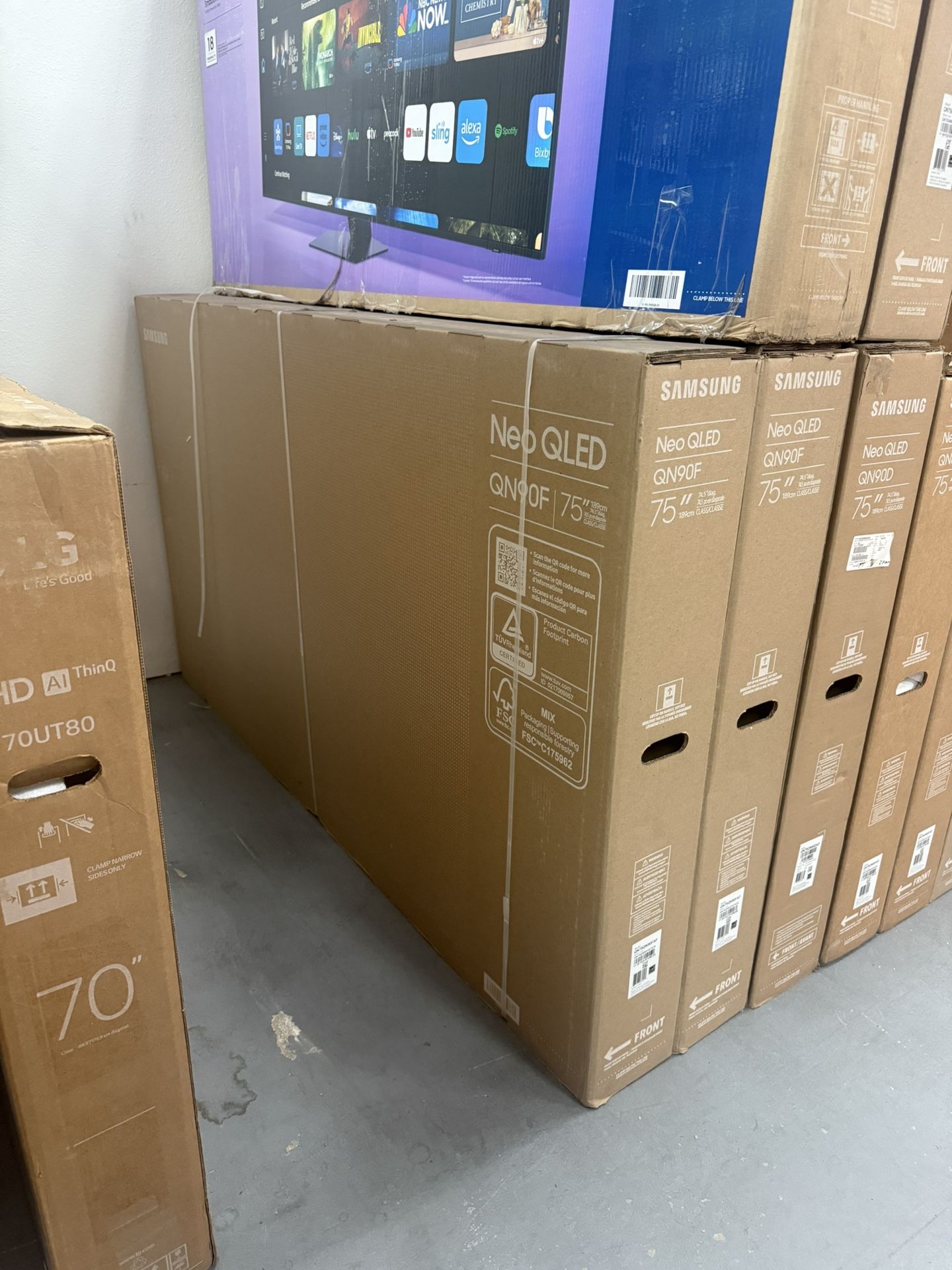 75 SAMSUNG NEO QLED QN90F 4K SMART TV