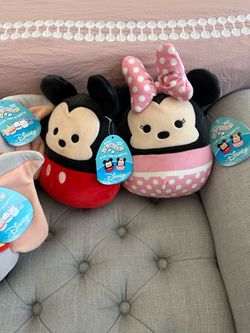 Disney squishmallow woody, buzz, dumbo, mickey, minnie