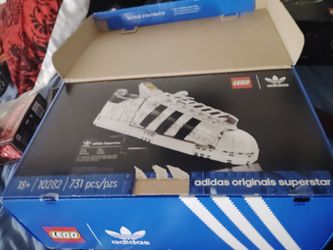 This is the LEGO Adidas Originals Superstar (10282) https://offerup.com/redirect/?o=c2V0Lkl0 contains 731 pieces to build a display model of the iconi