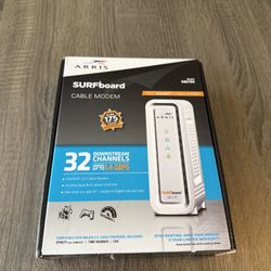 ARRIS SURFboard 3.0 Cable Modem  DOCSIS   SB6190   1.4GBPS