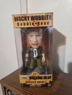The Walking Dead Wacky Wobbler, Walker Merle, Funko, sealed in box