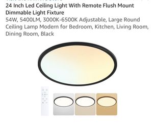 24” led Ceiling light set of 2