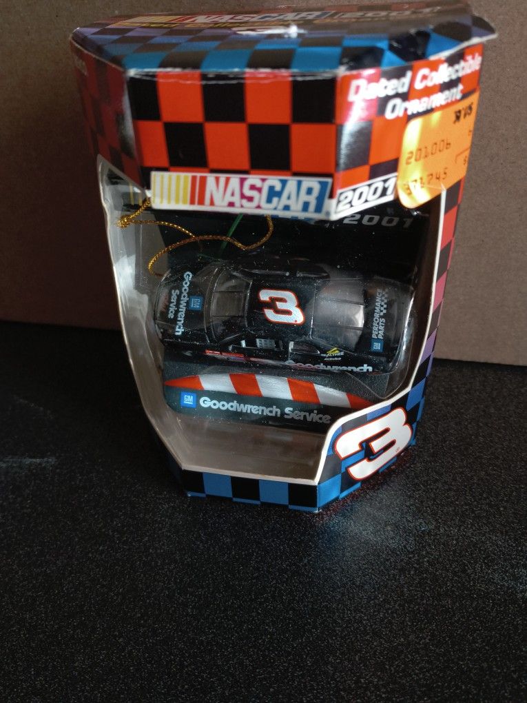Vintage Dale #:3 Nascar Christmas Ornament New
