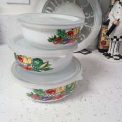 Bowls With Lids 