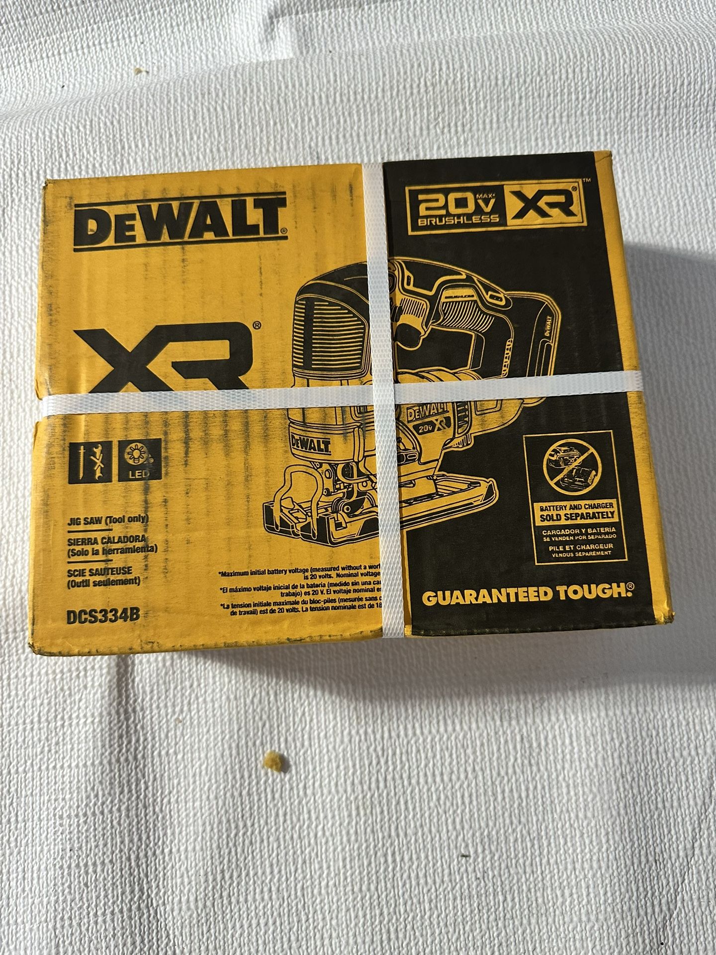  XR 20V Brushless Variable Speed Keyless Jigsaw