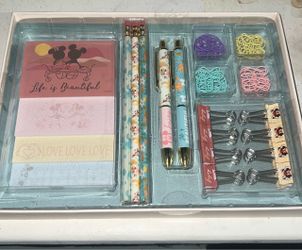 Official Disney 20 piece stationary set - never opened from official online Disney store