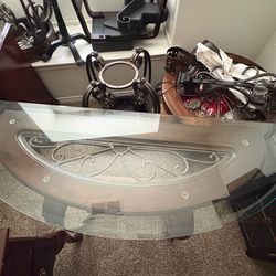 Glass table