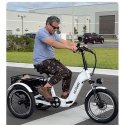 Actbest Triker   Folding   3   Wheels Electric   Bike