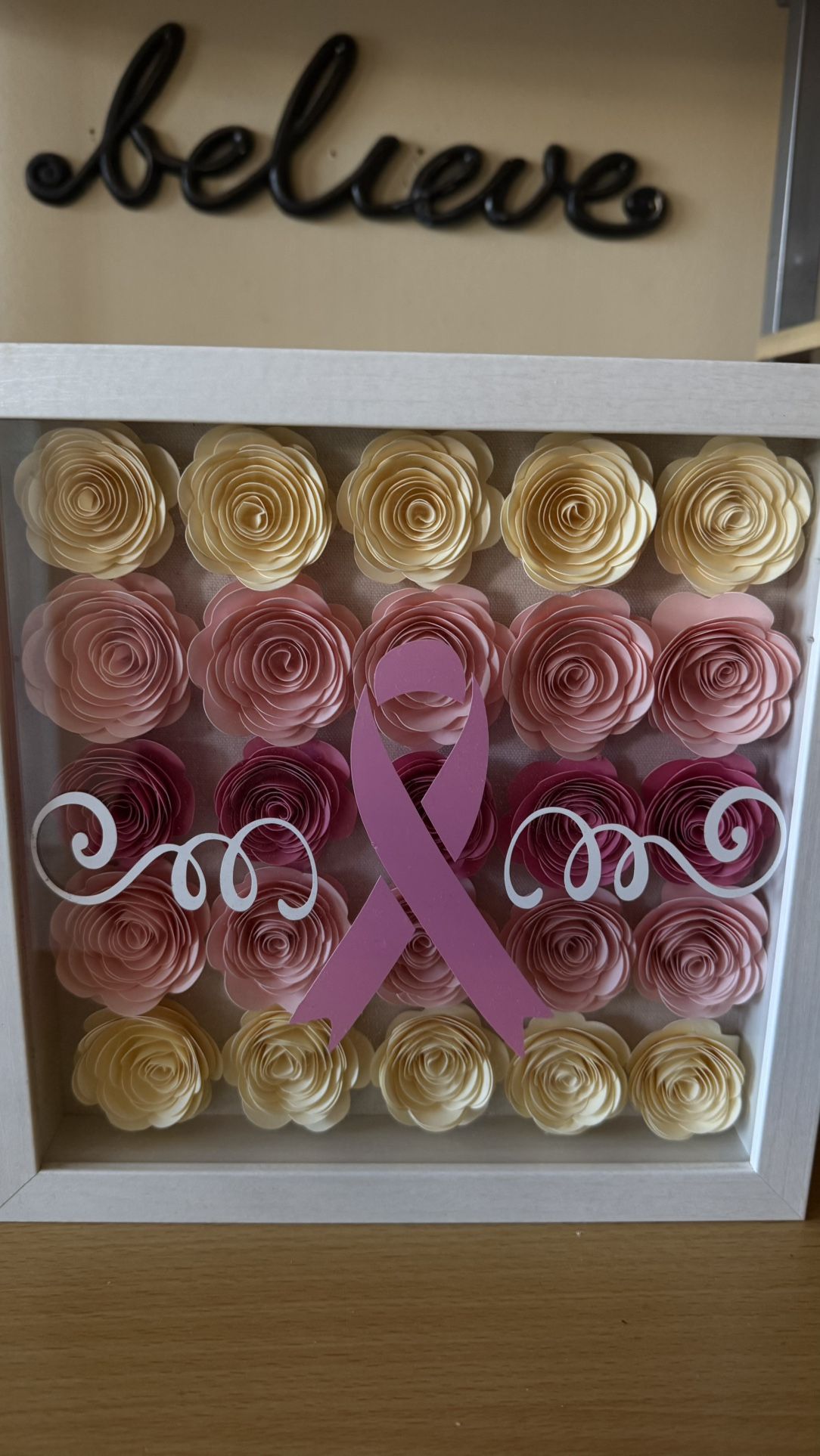 Shadow Box Breast Cancer Awareness for Sale in Brea, CA - OfferUp